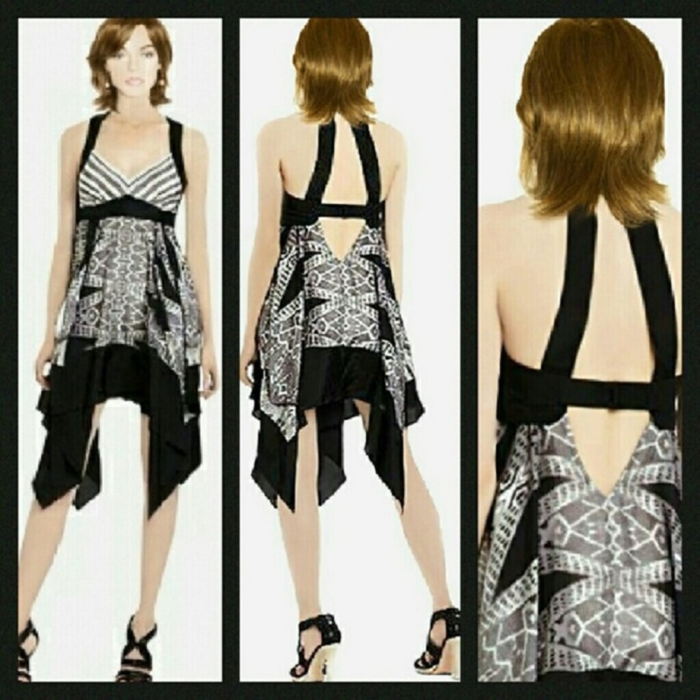 BCBG Amaya Silk Dress XXS